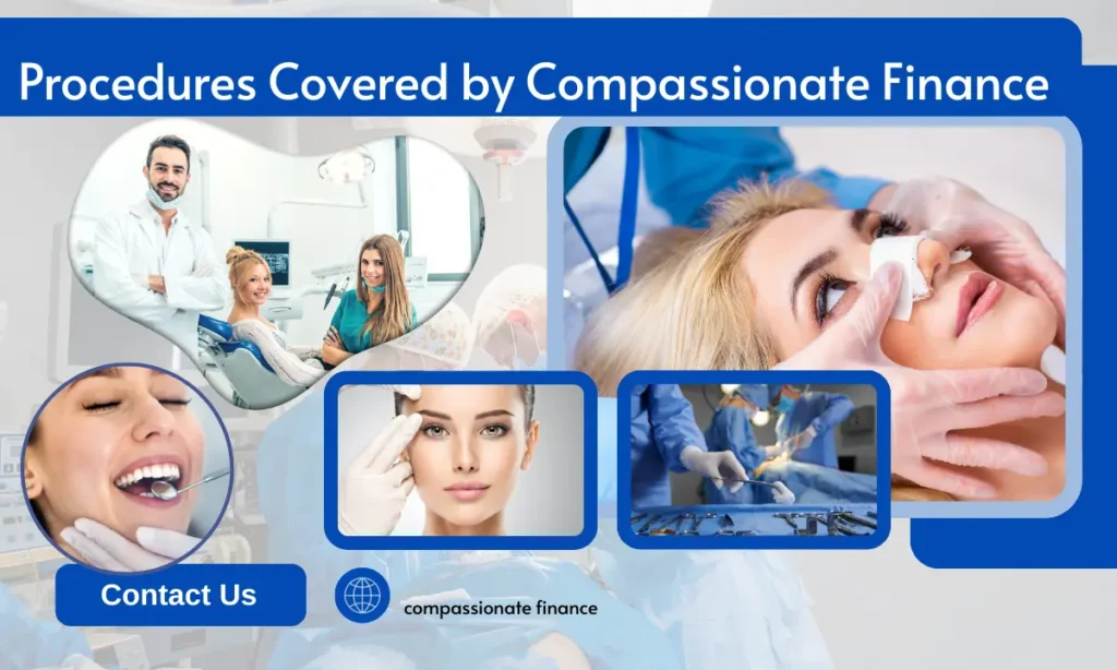 Procedures Covered by Compassionate Finance