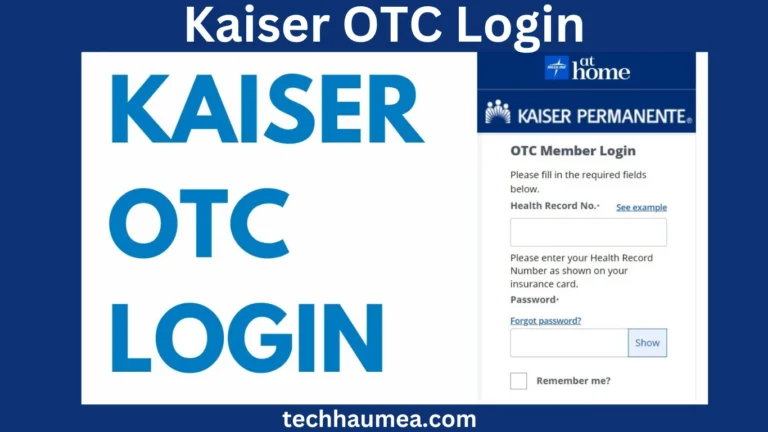 Kaiser OTC Login