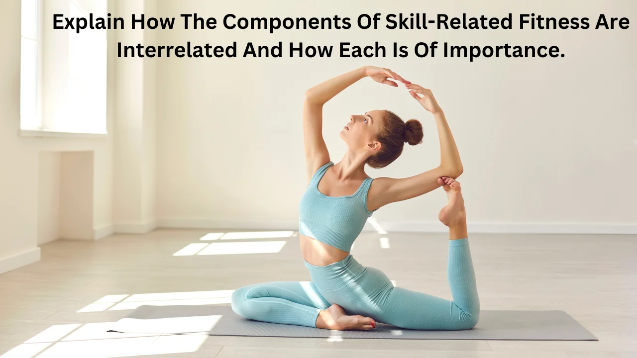 explain how the components of skill-related fitness are interrelated and how each is of importance.