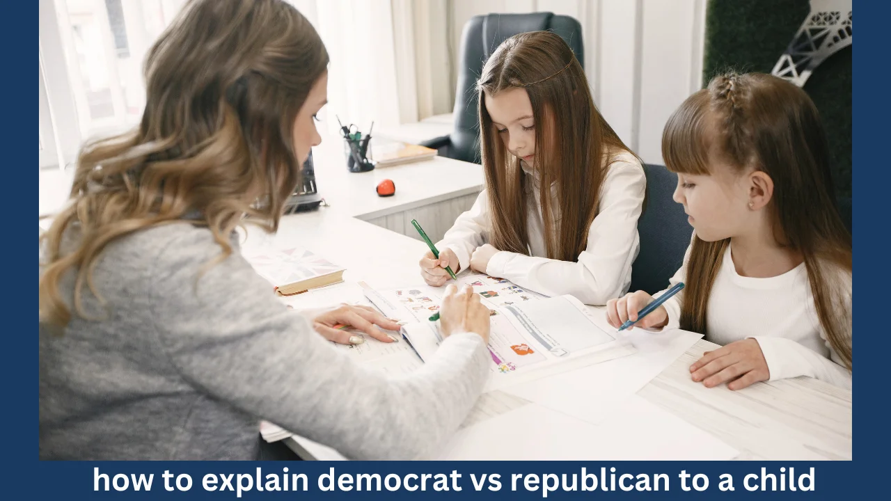 how to explain democrat vs republican to a child