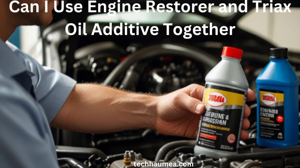 Benefits of Using Engine Restorer and Triax Oil Additive Together