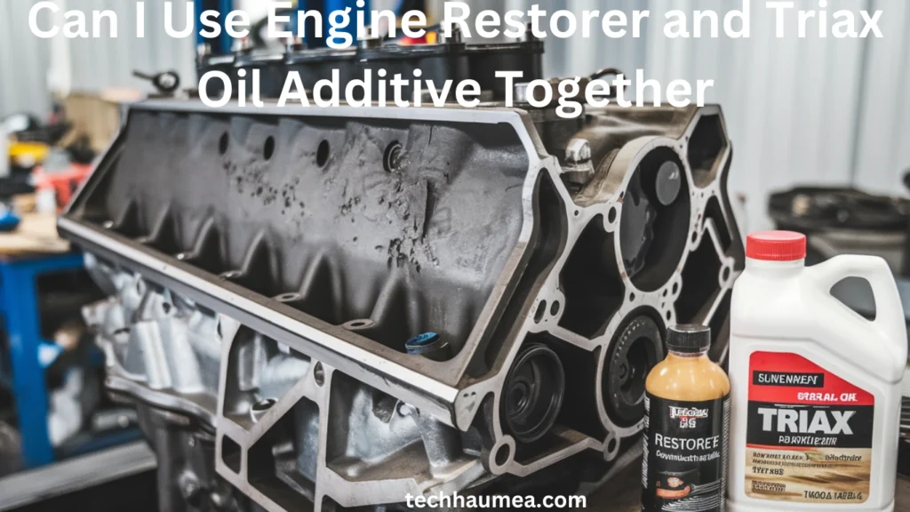 Can I Used Engine Restorer And Triax Oil Additive Together