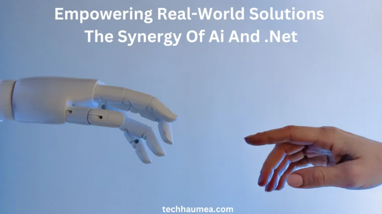 Empowering Real-World Solutions The Synergy Of Ai And .Net