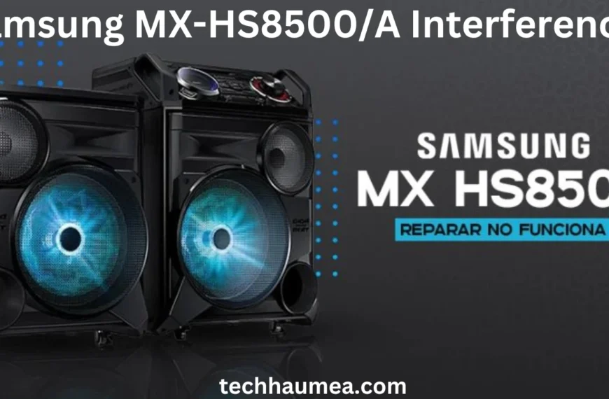 Samsung Mx-Hs8500A Interferencia