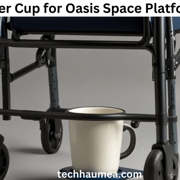 cane holder cup for Oasis Space platform walker